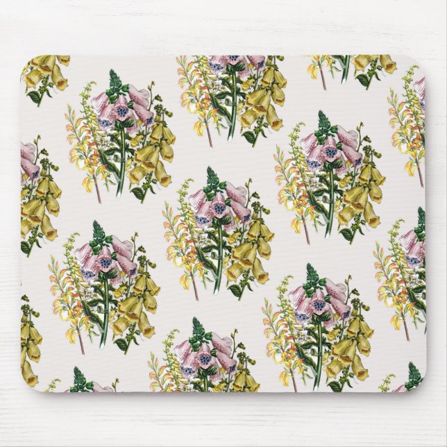 Blumenkarneval Mousepad (Vorne)
