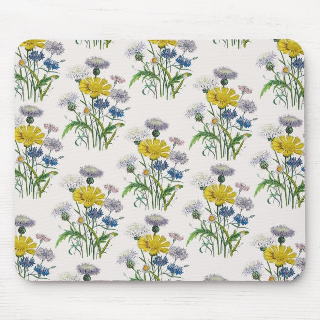 Blumenkarneval Mousepad (Vorne)