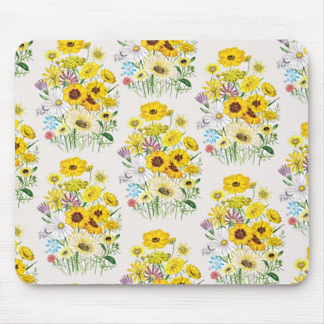 Blumenkarneval Mousepad (Vorne)