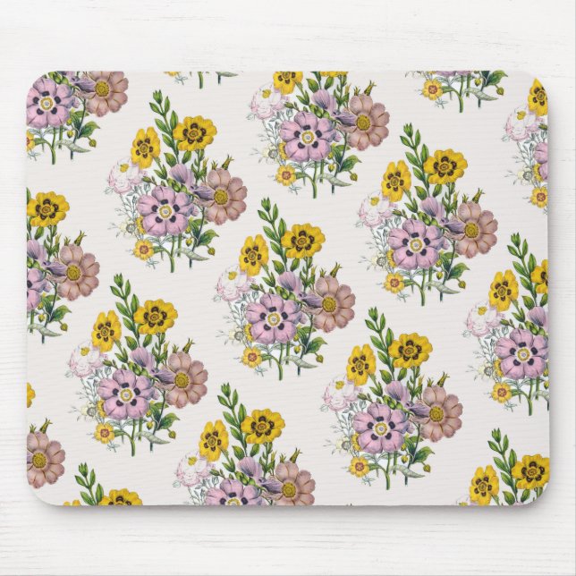 Blumenkarneval Mousepad (Vorne)