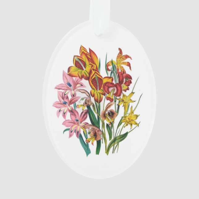 Blumenkarneval Ornament (Rückseite)