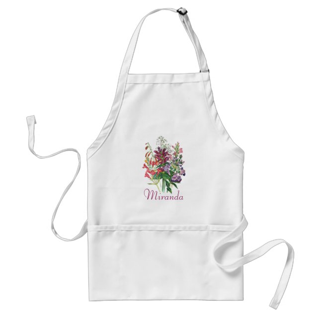 Blumenkarneval Schürze (Vorne)