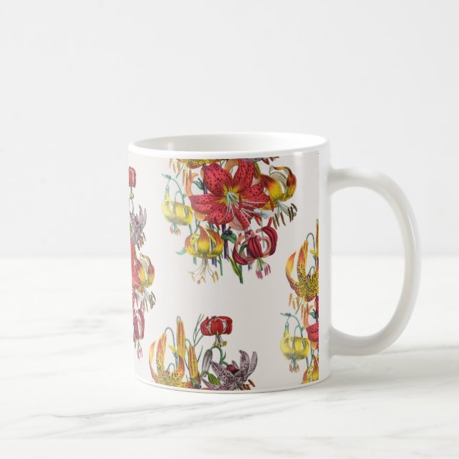 Blumenkarneval Tasse (Rechts)