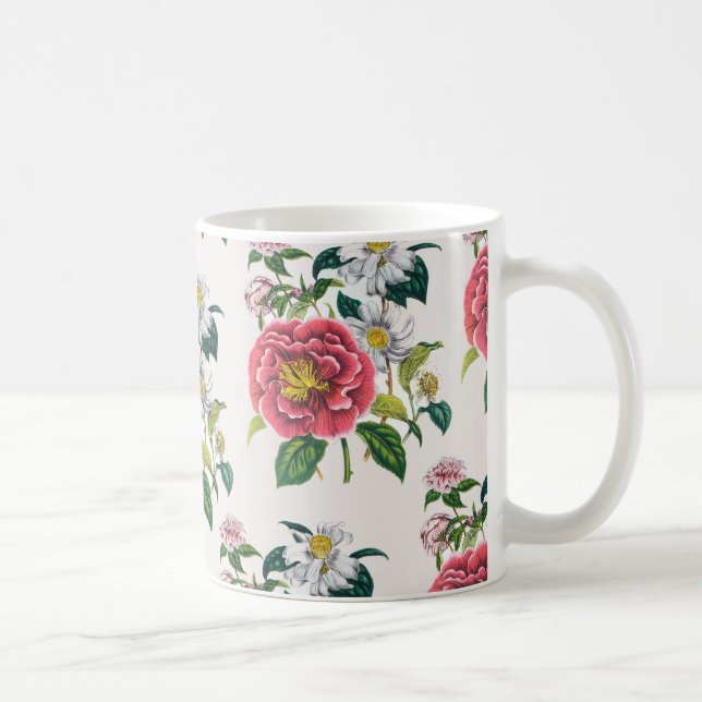 Blumenkarneval Tasse (Rechts)
