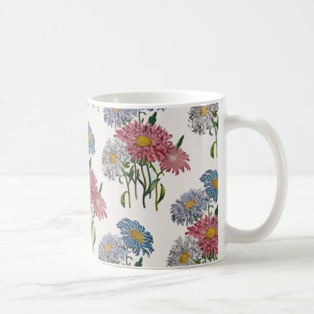 Blumenkarneval Tasse (Rechts)