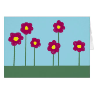 Blumenkarte