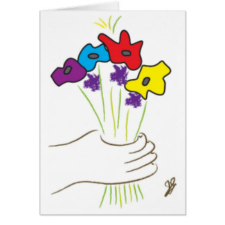 Blumenkarte