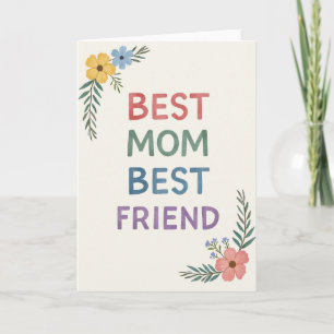 Blumenkarte Beste Mutter Beste Freundin Karte