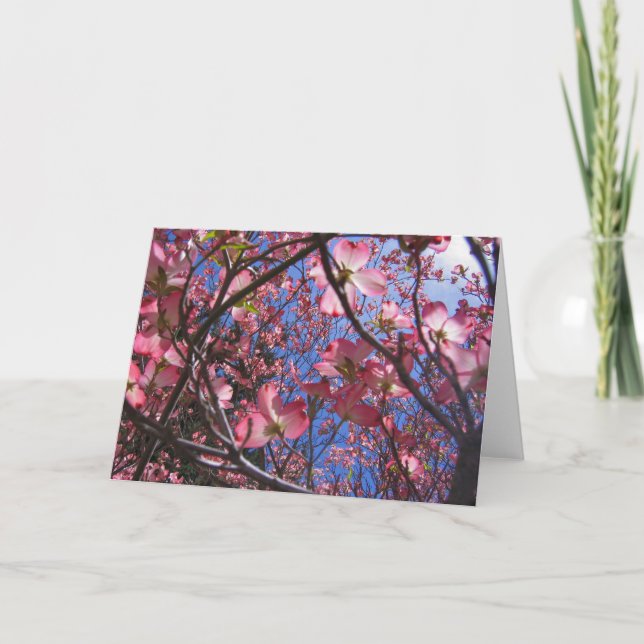 Blumenkarte Karte (Vorderseite)