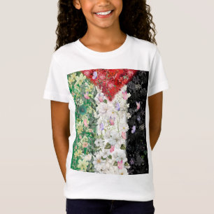 Blumenkarte Palästina - Kostenloser Palästina-Kart T-Shirt