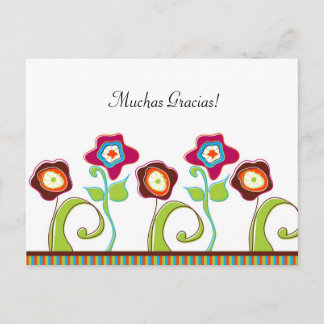 Blumenkarte Postkarte
