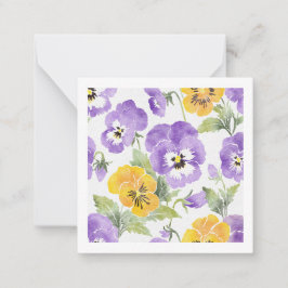 Blumenkarte (Postkartenart) Mitteilungskarte