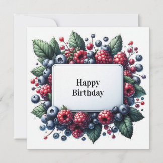 Blumenkarte zum Geburtstag Feiertagskarte