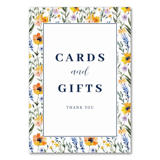 Blumenkarten und Geschenke Danke (Vorderseite)