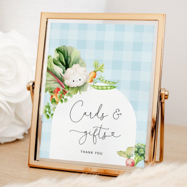 Blumenkarten und Geschenkschild für Gemüse aus lok Poster (Von Creator hochgeladen)