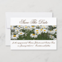 Blumenkäse Save the Date Einladung