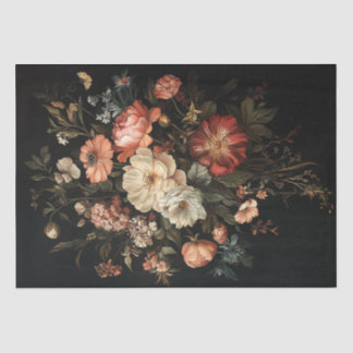 Blumenkaskade-Dekupage Seidenpapier