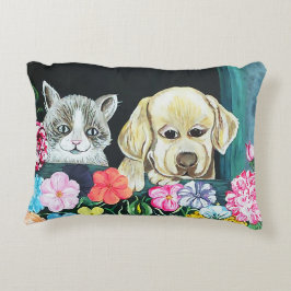Blumenkasten Pets Kissen, Baumwolle Zierkissen