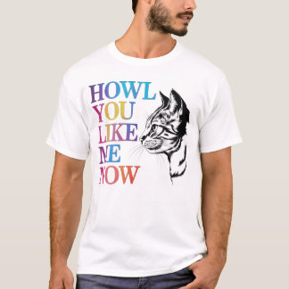 Blumenkatze Shirt, Cat Lover T - Shirt, Katalogbuc T-Shirt