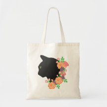 Blumenkatzen-Tasche