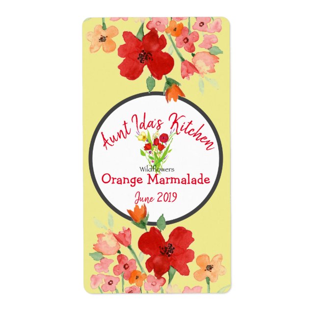 Blumenkennzeichnung (Vorne)