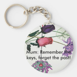 Blumenkeyring für Mums Schlüsselanhänger