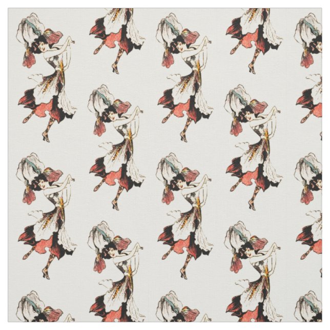 BLUMENKIND - IRIS BLUMENFEE-MUSTER STOFF (Muster)