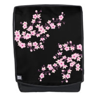 Blumenkirsche Blüten Schwarz Rosa