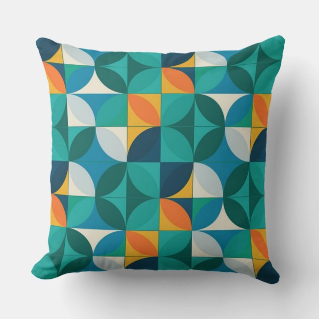 Blumenkissen für Wohnzimmer | Soft Linde Kissen (Vorderseite)