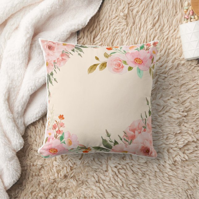 Blumenkissen Kissen (Decke)