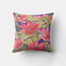Blumenkissen Kissen