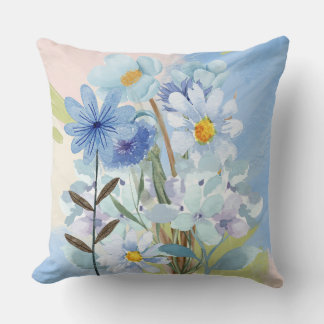 Blumenkissendesign Kissen