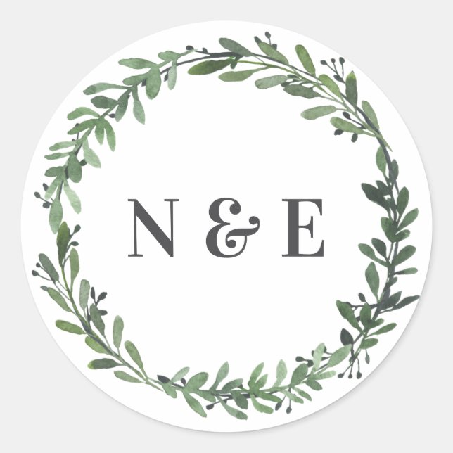 Blumenkleber mit floralen Blütenfarben Runder Aufkleber (Vorderseite)