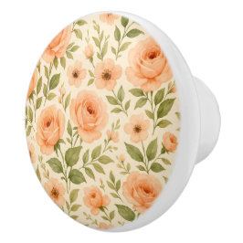 Blumenknopf. Keramikknauf