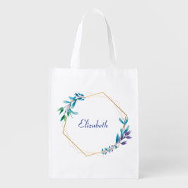 Blumenkoffer Wiederverwendbare Einkaufstasche