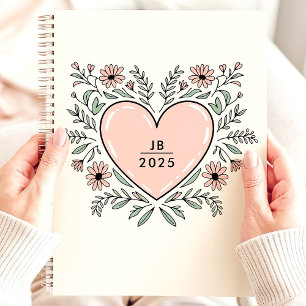 Blumenkohl 2025 Monogramm Planer