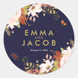 Blumenkohl-Aufkleber Umschlag Aufkleber Polteraben