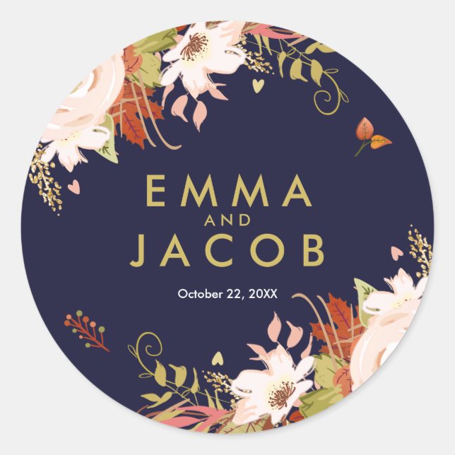 Blumenkohl-Aufkleber Umschlag Aufkleber Polteraben (Vorderseite)