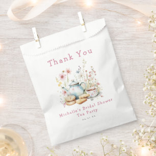 Blumenkohl Brautparty Tee Party Geschenktütchen