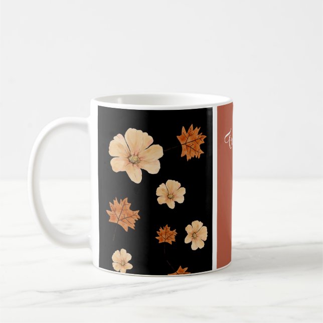 Blumenkohl-Hochzeit Kaffeetasse (Links)