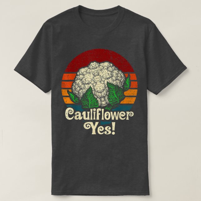 Blumenkohl Ja Gemüsegärtner 324 T-Shirt (Design vorne)