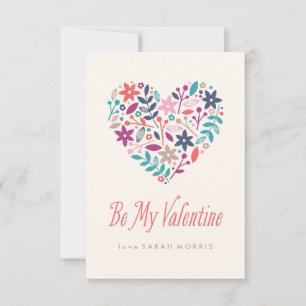 Blumenkohl-Klasse Valentine Einladung