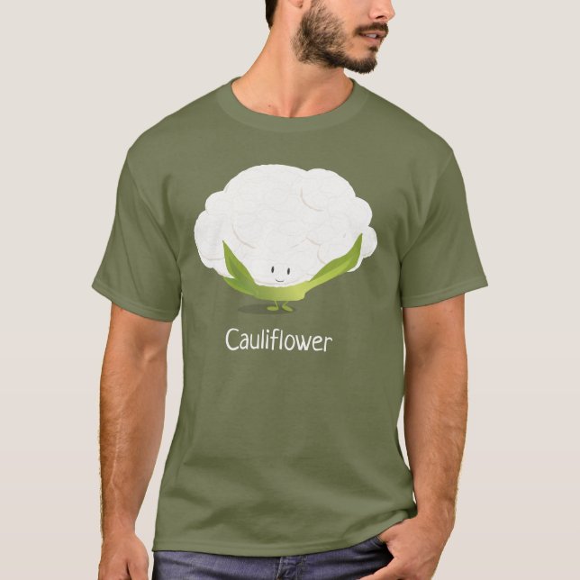 Blumenkohl Pflanzenfutter T-Shirt (Vorderseite)