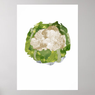 Blumenkohl Poster