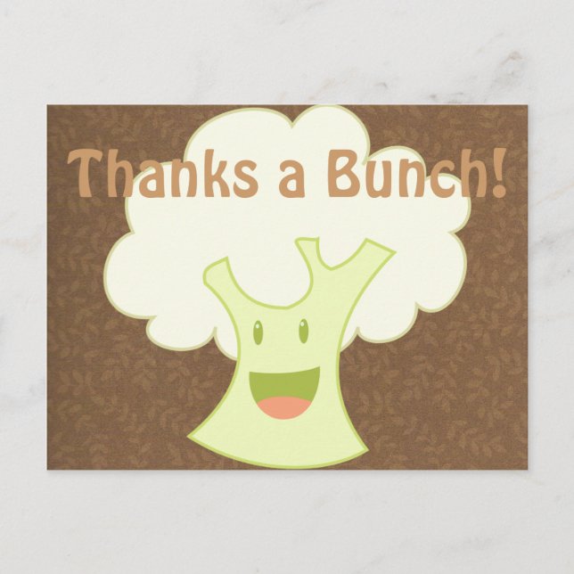 Blumenkohl Postkarte (Vorderseite)