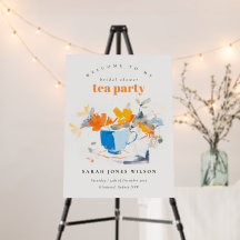 Blumenkohl Tee Cup Brautparty Party Willkommen