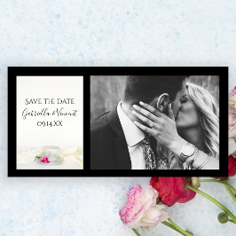 Blumenkohl-Tee-Cup Rosen Hochzeit retten das Datum Save The Date