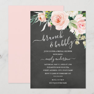 Blumenkohl und Brautparty Einladung