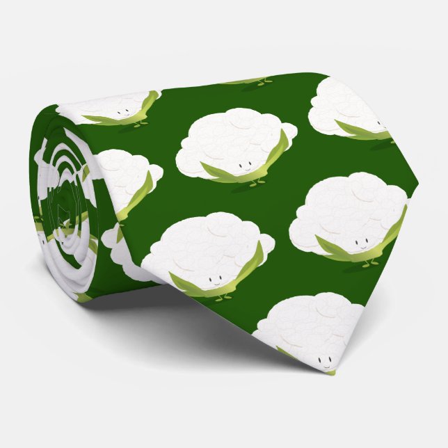 Blumenkohlcharaktere | Krawatte (Gerollt)