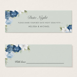 Blumenkohlkarte für das Hochzeitdatum